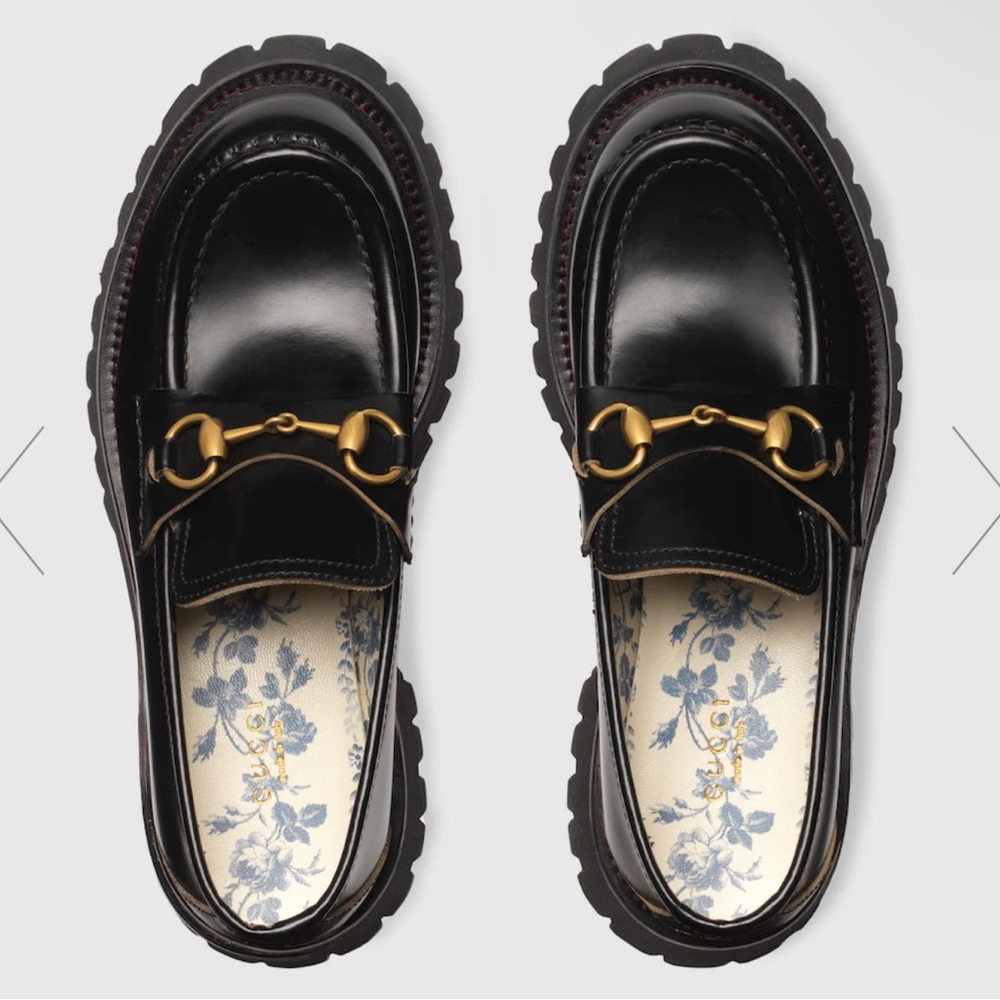 Gucci Leather Chunky Loafer
